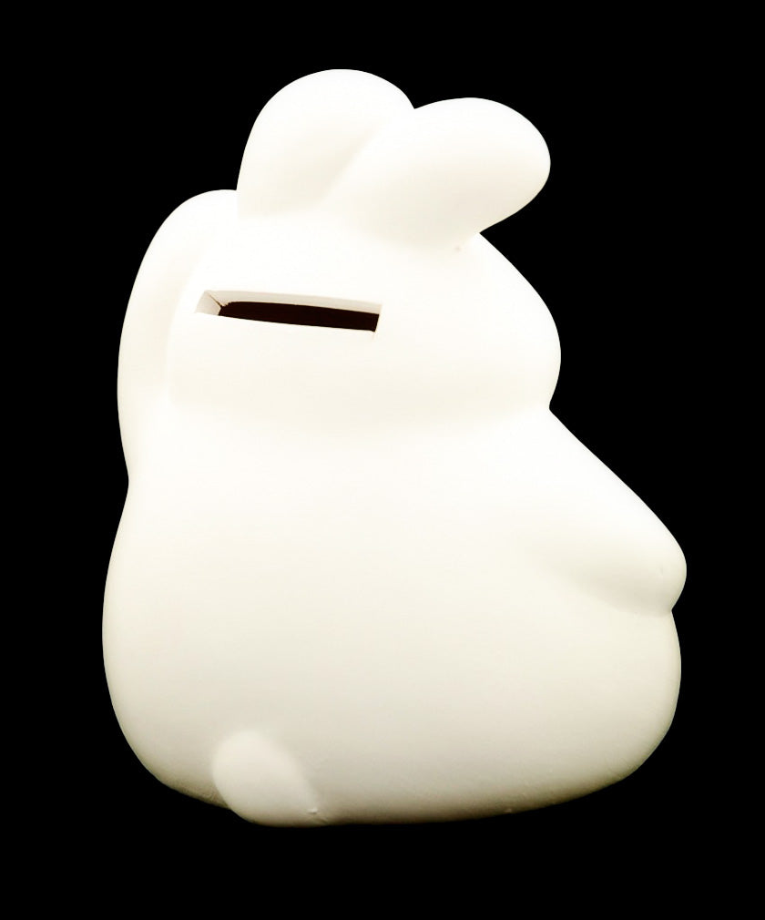 Tirelire Lapin Usagi Japonaise en Céramique