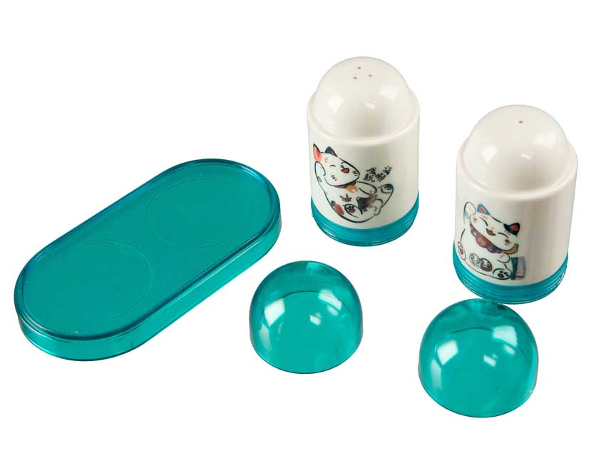 Set Salière et Poivrier Chat Maneki Neko
