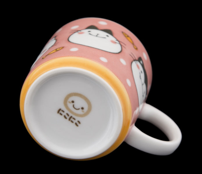 Mug Chat Japonais Maneki Neko en Porcelaine