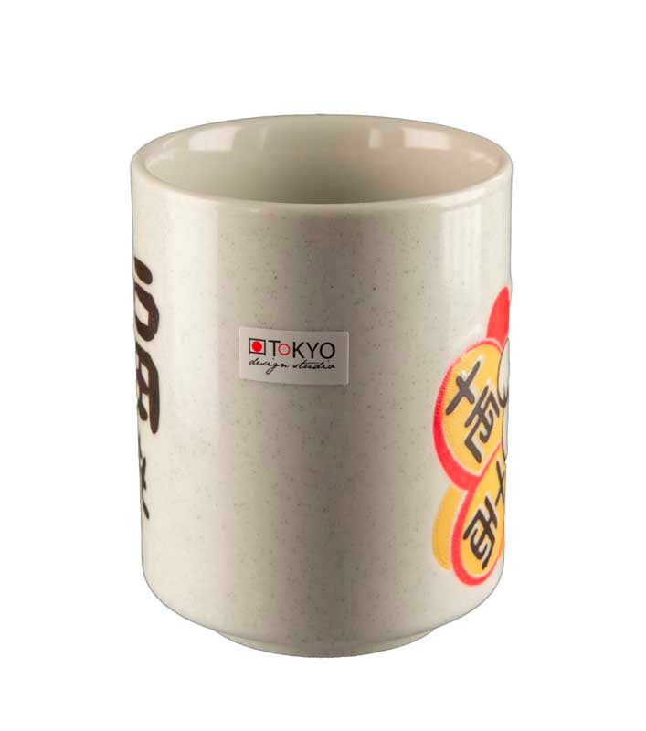Mug Japonais Maneki Neko en Céramique – Fabriqué au Japon