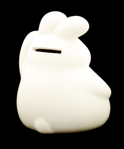 Tirelire Lapin Usagi Japonaise en Céramique