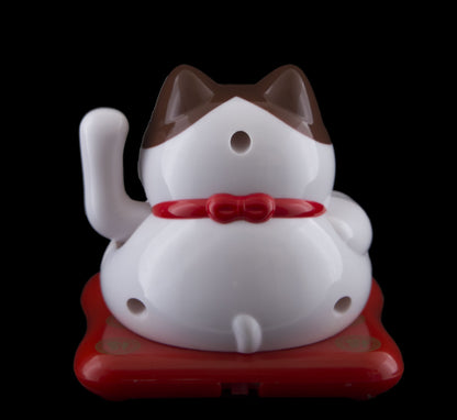 Chat Japonais Maneki Neko Bobtail – Figurine Solaire Animée