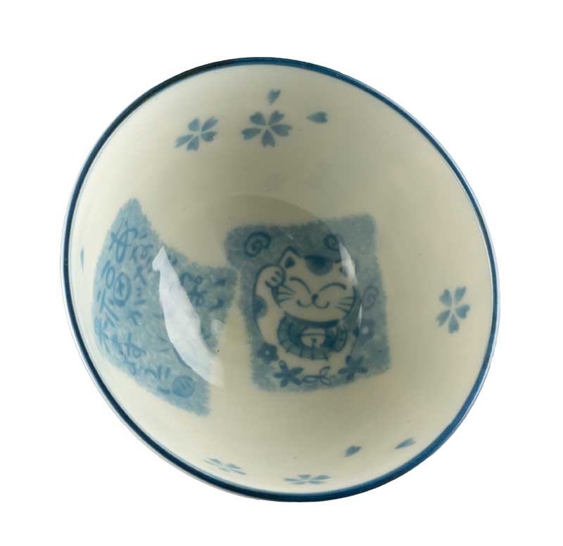 Bol Japonais Maneki Neko en Céramique – Fabriqué au Japon