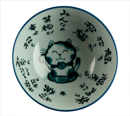 Bol Japonais Maneki Neko en Céramique – Fabriqué au Japon