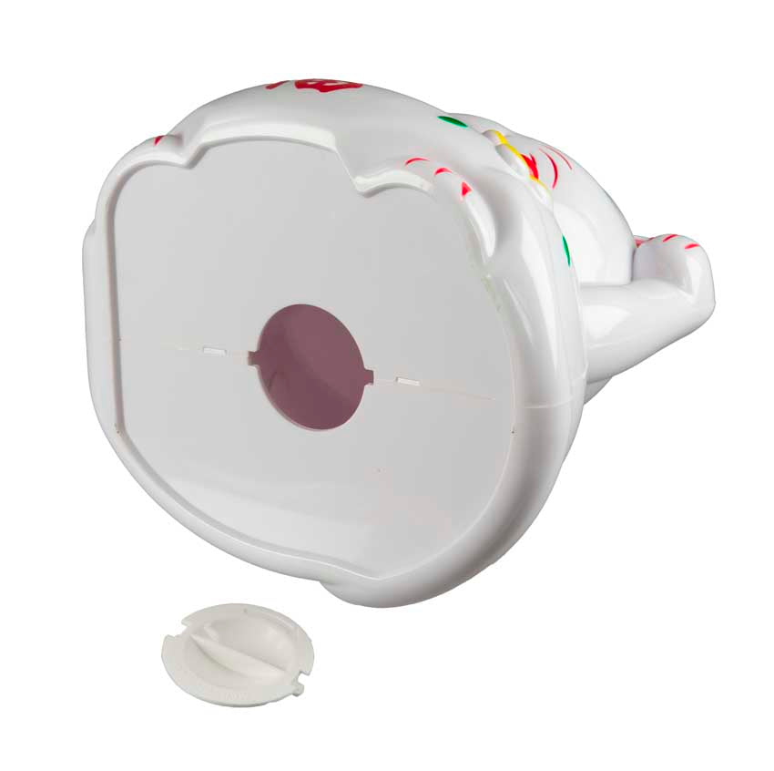Grande Tirelire Chat Japonais Maneki-Neko Blanc 21 cm