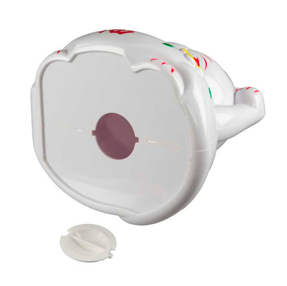 Grande Tirelire Chat Japonais Maneki-Neko Blanc 21 cm