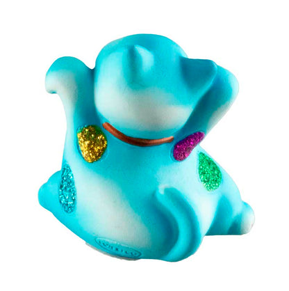 Figurine Chat Maneki Neko Bleu 5 cm – Talisman Décoratif Japonais