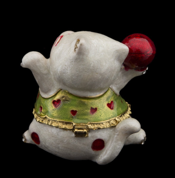 Boîte à Secret Chat Japonais Maneki Neko – Veste Verte