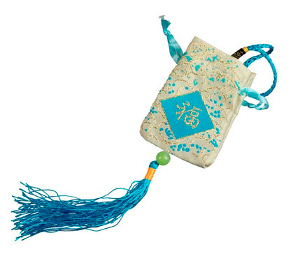 Omamori Japonais Bleu – Talisman Porte-Bonheur Traditionnel