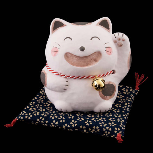 Statuette Maneki-neko – Chat Japonais Décoratif 9,5 cm