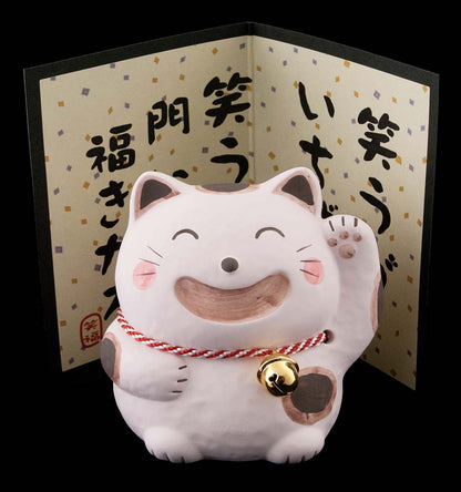 Statuette Maneki-neko – Chat Japonais Décoratif 9,5 cm